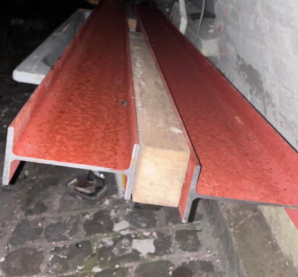 2 IPE 200 balken op 280 cm, Doe-het-zelf en Bouw, Ophalen, Nieuw, IJzer