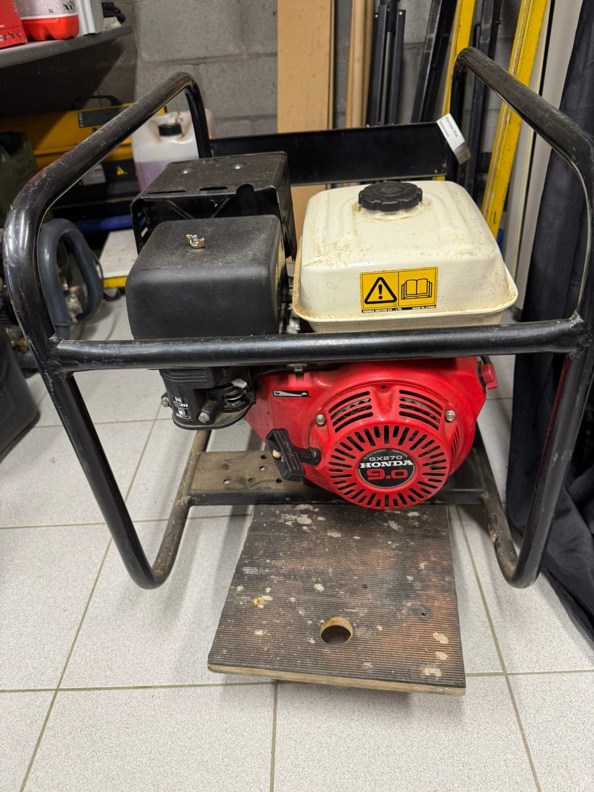 Europower stroomgenerator met Honda GX270 9 PK, Ophalen, Gebruikt