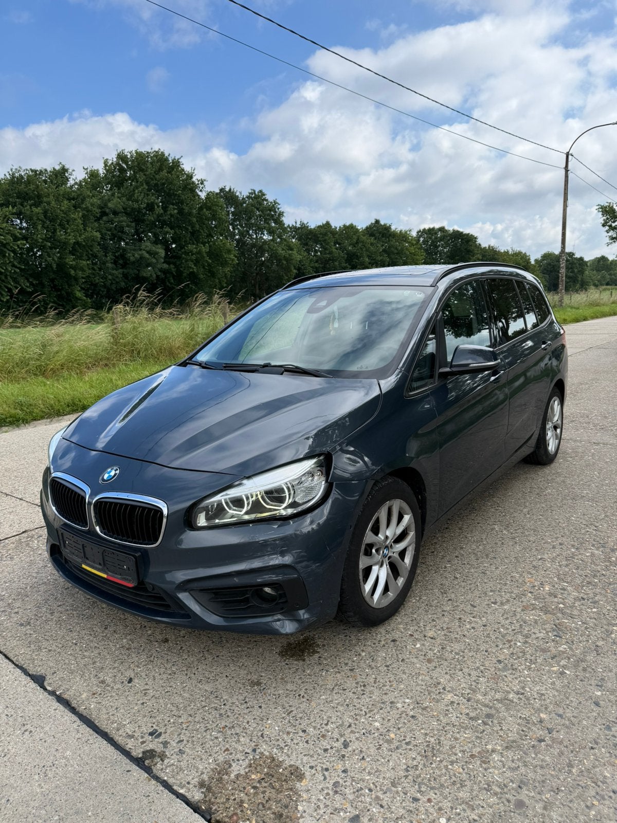 BMW 220d X DRIVE GRAN TOURER  7 PLAATSEN EXPORT /ZO MEENEMEN, Auto's, BMW, Automaat, Bedrijf, Diesel, Airbags