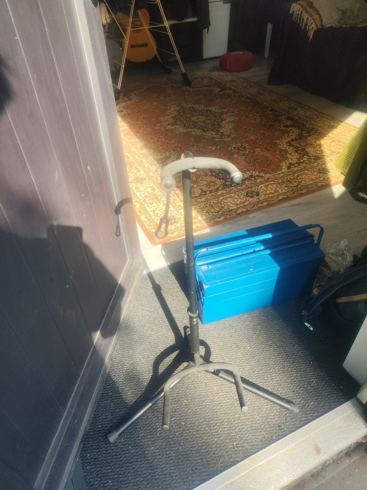 staander gitaar statief, Ophalen