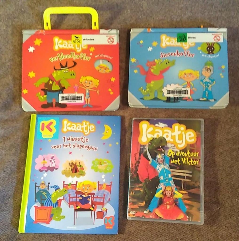 Kaatje boekjes en dvd.  Set van 3 stuks samen, Ophalen of Verzenden, Voorleesboek