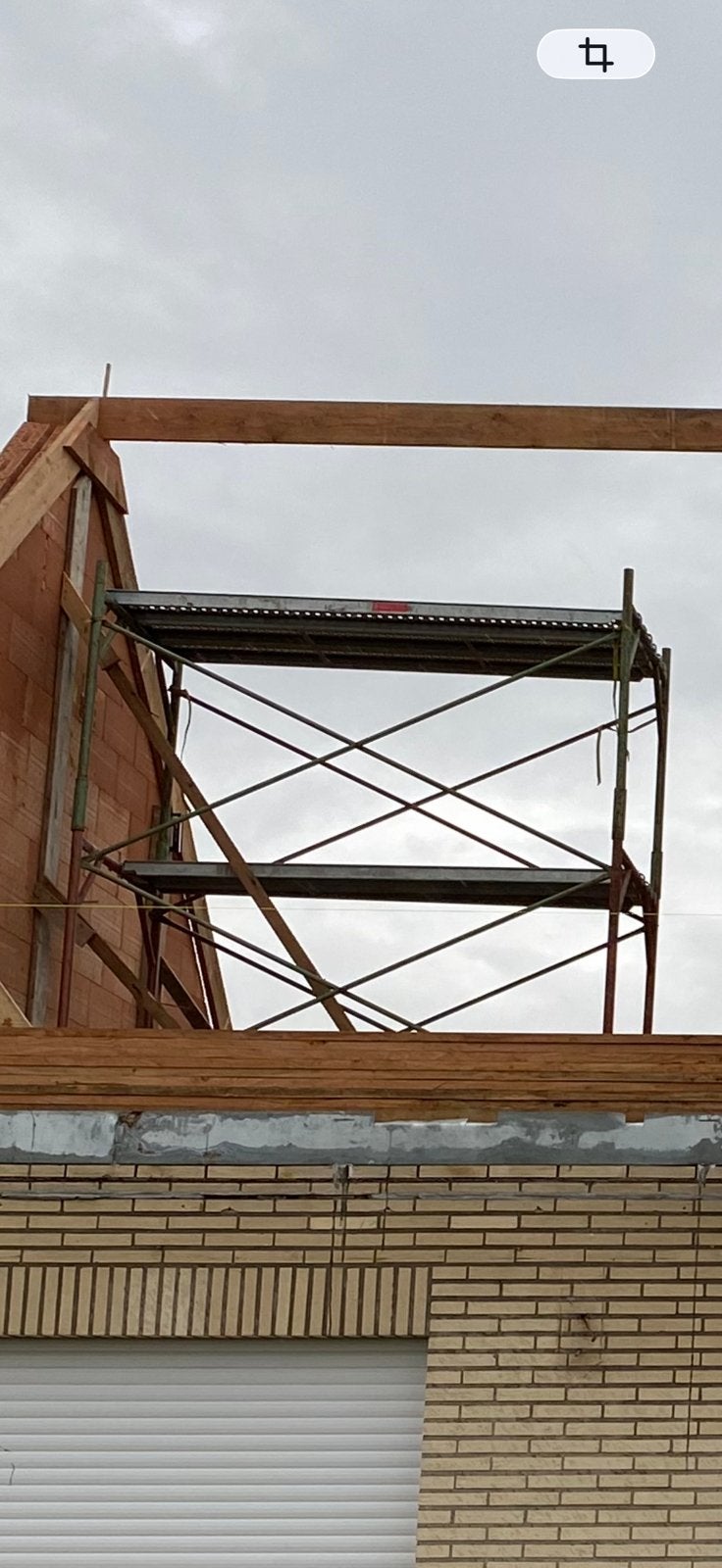 Stelling te koop, Ophalen, Gebruikt, Gevelsteiger, 5 meter of hoger