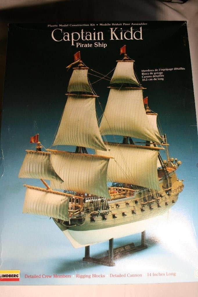 Lindberg 70873 1/133 Captain Kidd (Wappen von Hamburg), Hobby & Loisirs créatifs, Enlèvement ou Envoi, Utilisé, 1:50 à 1:200, Revell