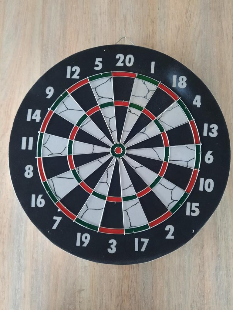 Tweezijdig dartsblok dartsspel, Ophalen