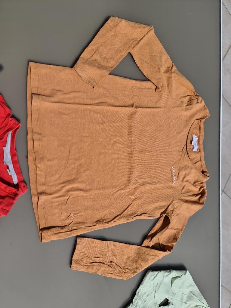 bruine pull, trui, longsleef merci, Bel&Bo, 134, Kinderen en Baby's, Kinderkleding | Maat 134, Ophalen, Zo goed als nieuw