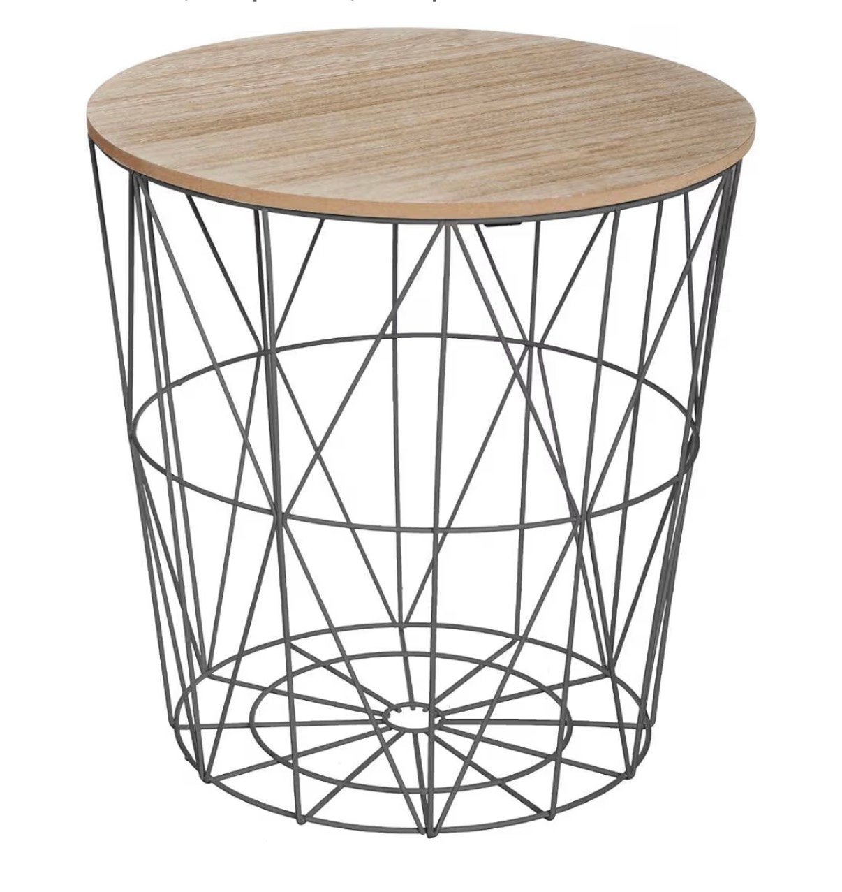 Bijzettafel mand zo goed als nieuw, Ophalen, Zo goed als nieuw