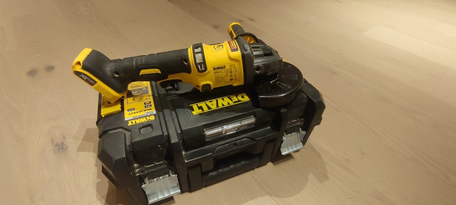 Dewalt dcg 414 xr flexvolt 54v slijpmachine 125mm, Ophalen