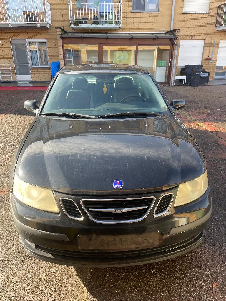 Saab 9-3, Auto's, Voorwielaandrijving, Euro 5, Parkeersensor, Zwart