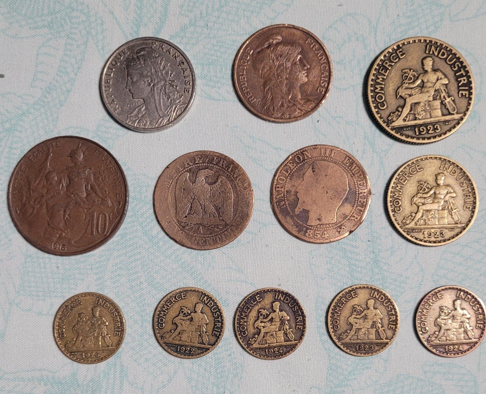 12 pièces anciennes (Biden par valeurs), Enlèvement ou Envoi