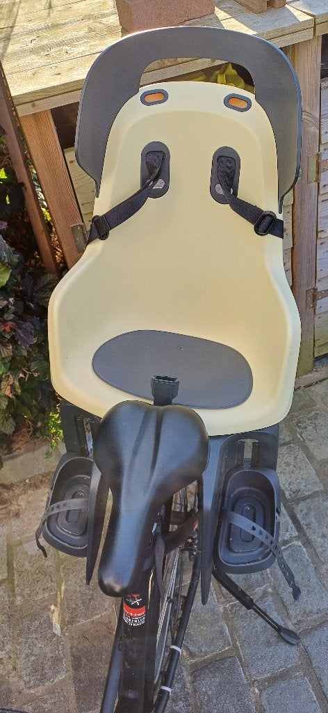 Siège vélo Bobike Go Maxi Carrier, Vélos & Vélomoteurs, Repose-pieds, Comme neuf, Enlèvement, Bobike