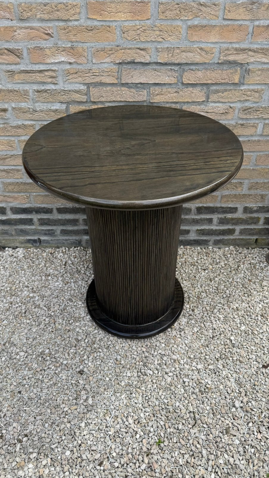 Rotan ronde bijzettafel, Enlèvement, Utilisé