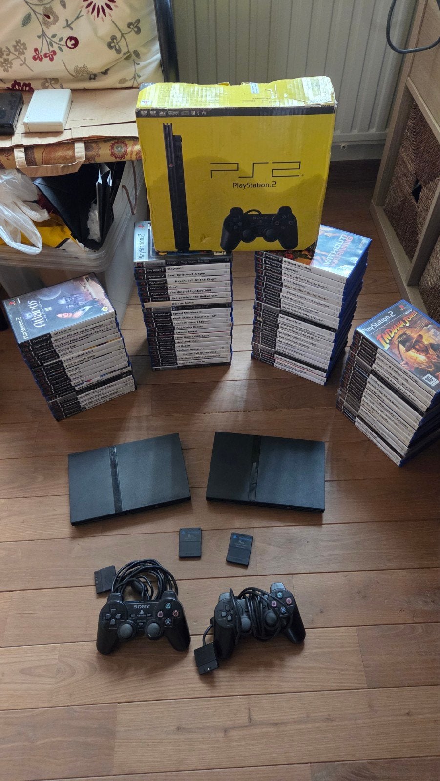 Playstation 2 (games apart), Games en Spelcomputers, Spelcomputers | Sony PlayStation 2, Slim, Ophalen of Verzenden