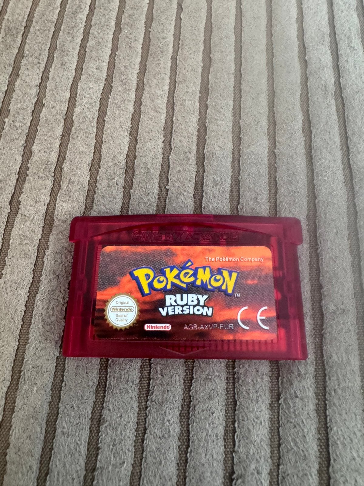 Jeu Pokémon Version Rubis - Game Boy Advance (GBA) -, Enlèvement, Comme neuf