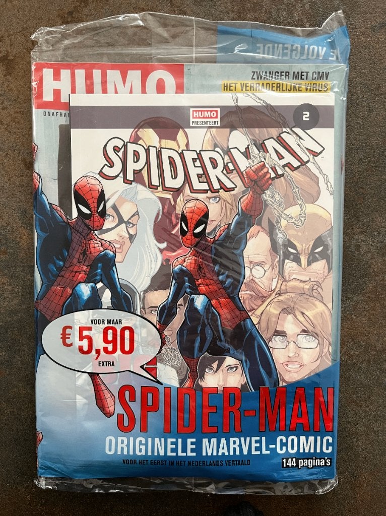 Marvel Humo Spider-Man Big Time - NIEUW IN FOLIE (Ongeopend), Boeken, Strips | Comics, Eén comic, Amerika, Nieuw, Ophalen of Verzenden