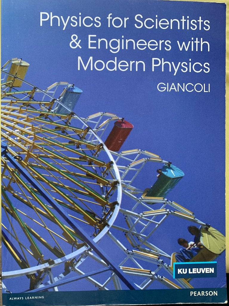 Fysica voor Bio-ingenieurs, Boeken, Ophalen, Gelezen, Hoger Onderwijs, Douglas C. Giancoli