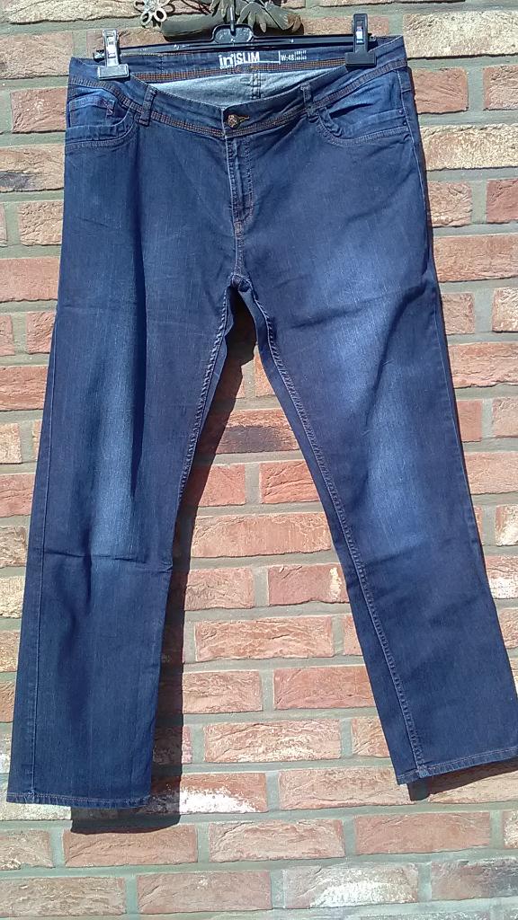 W48 ES 50 IT 52 In Extenso slimjeans, Blauw, Overige jeansmaten, Ophalen of Verzenden, Gedragen