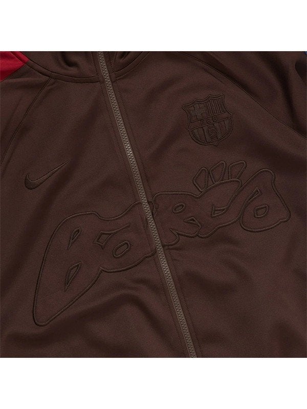 Veste Nike FC Barcelona x Cactus, veste rétro zippée, hymne,, Neuf, Enlèvement ou Envoi, Barca x CJ, Brun