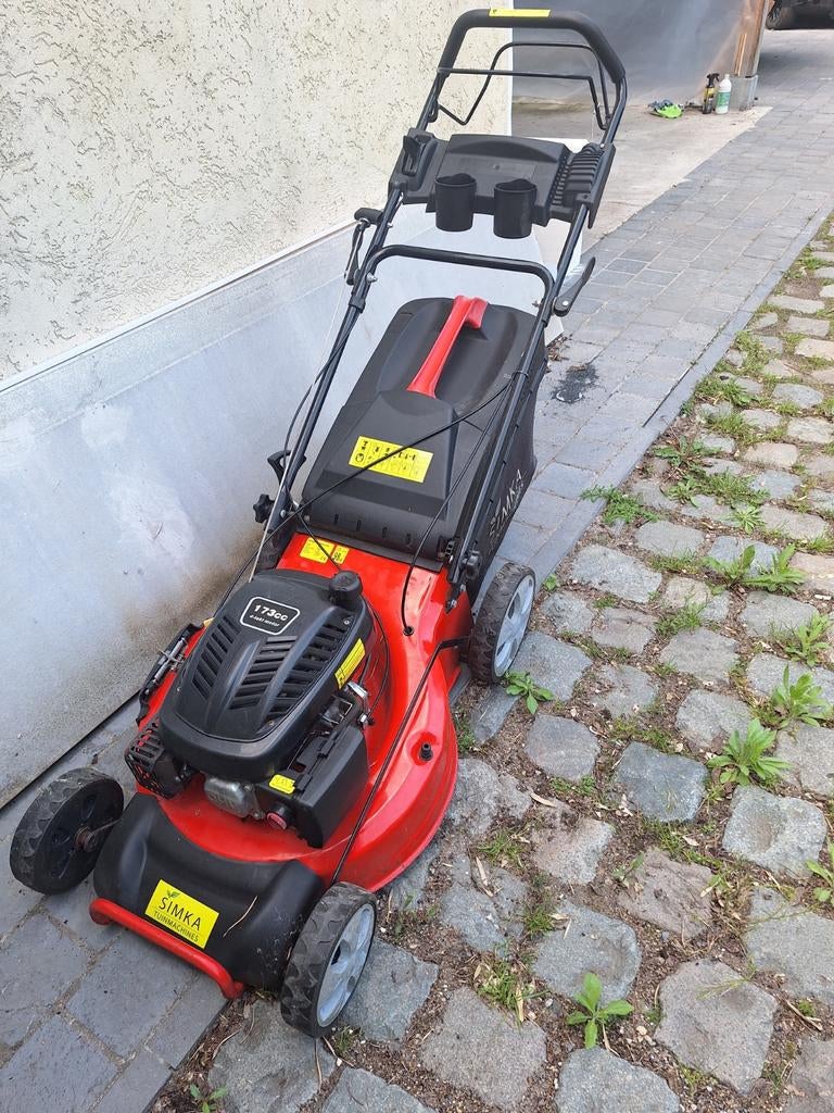 Grasmachine om te herstellen, Enlèvement