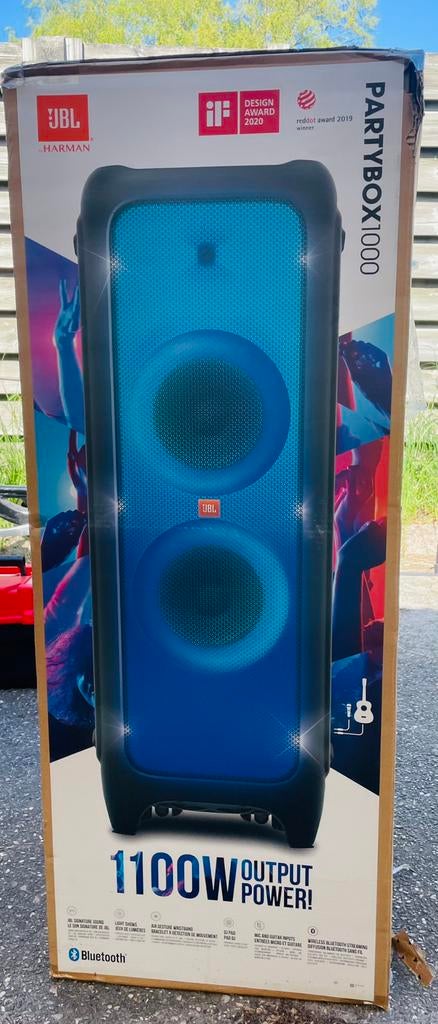 JBL PartyBox 1000 – Zeer krachtige party speaker, Ophalen, Zo goed als nieuw, JBL