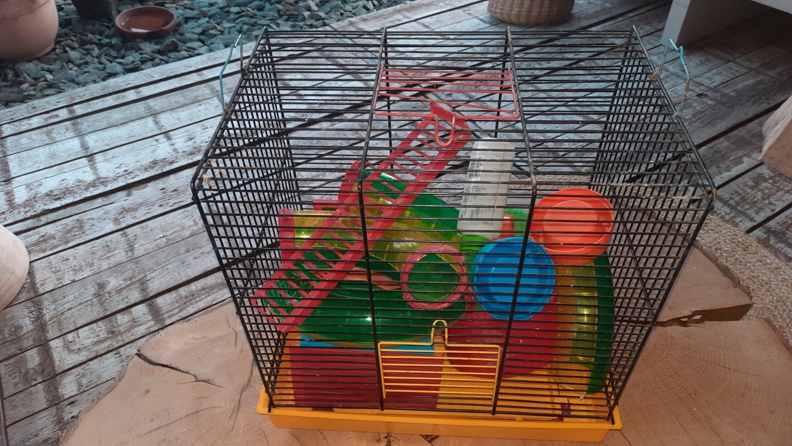 cage pour hamster, Moins de 60 cm, Cage, Utilisé, Hamster