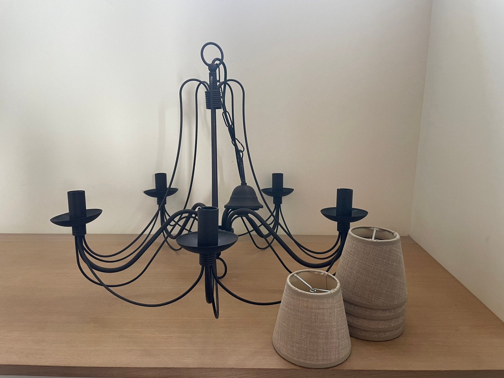 Kroonluchter, Huis en Inrichting, Lampen | Kroonluchters, Ophalen, Zo goed als nieuw