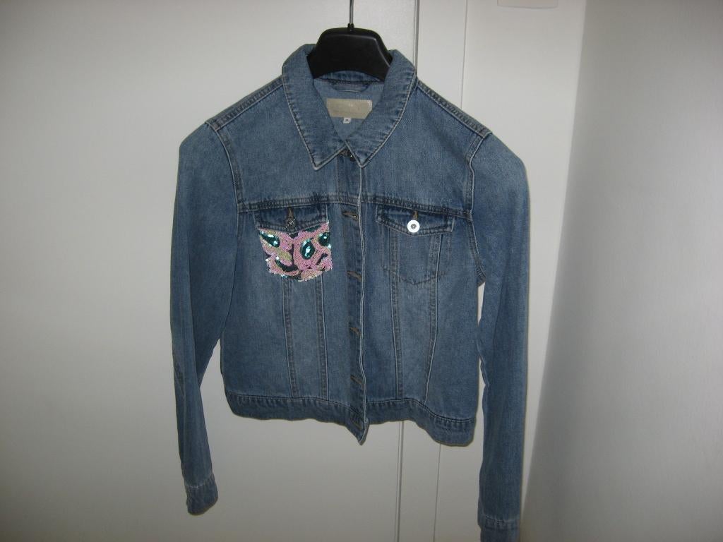 Jeans jasje ONLY maat 38, Maat 38/40 (M), Only, Blauw, Ophalen of Verzenden