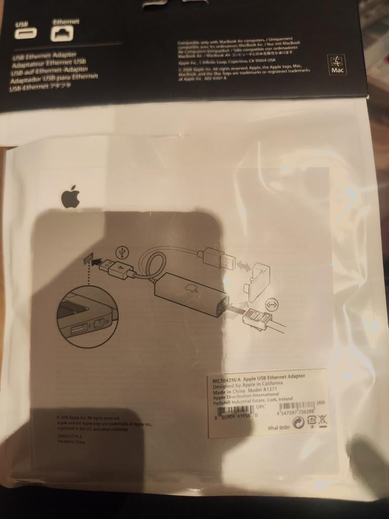USB ETHERNET ADAPTER, Enlèvement, Neuf
