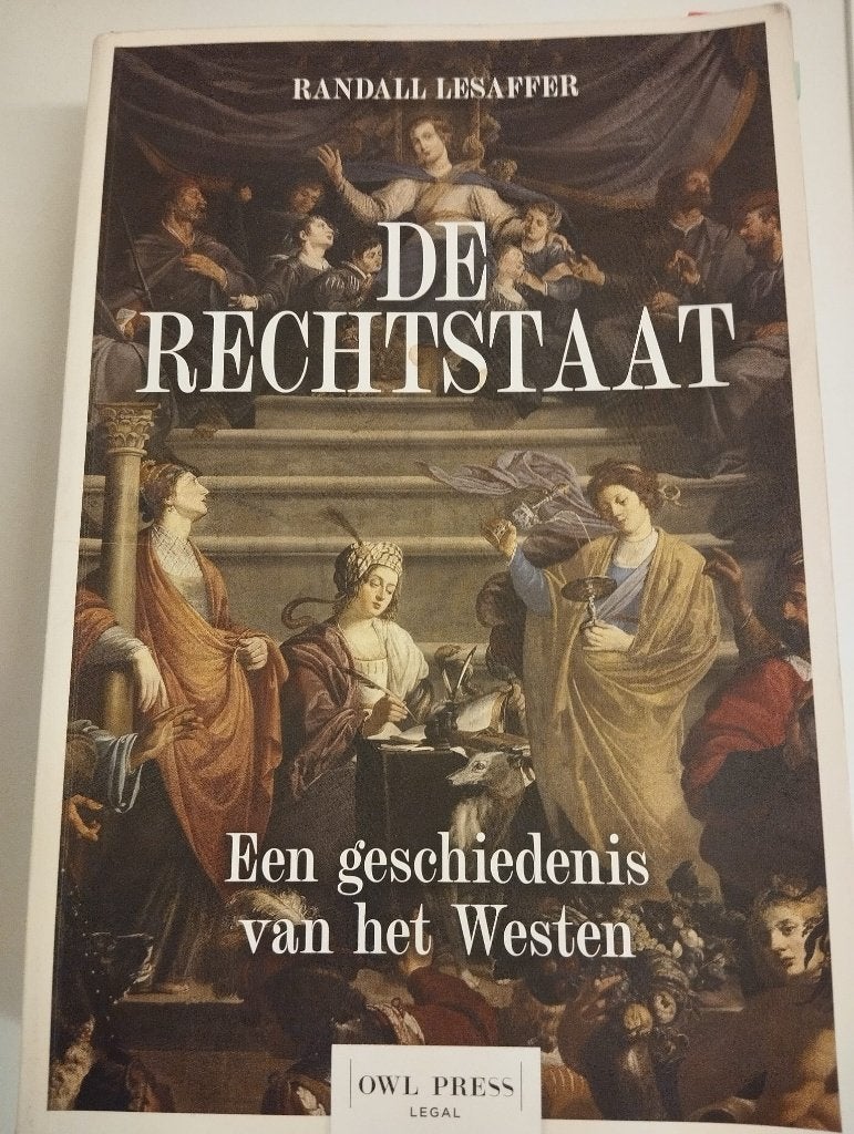 De rechtstaat, een geschiedenis van het Westen, Boeken, Ophalen, Randall Lesaffer, Zo goed als nieuw, 17e en 18e eeuw