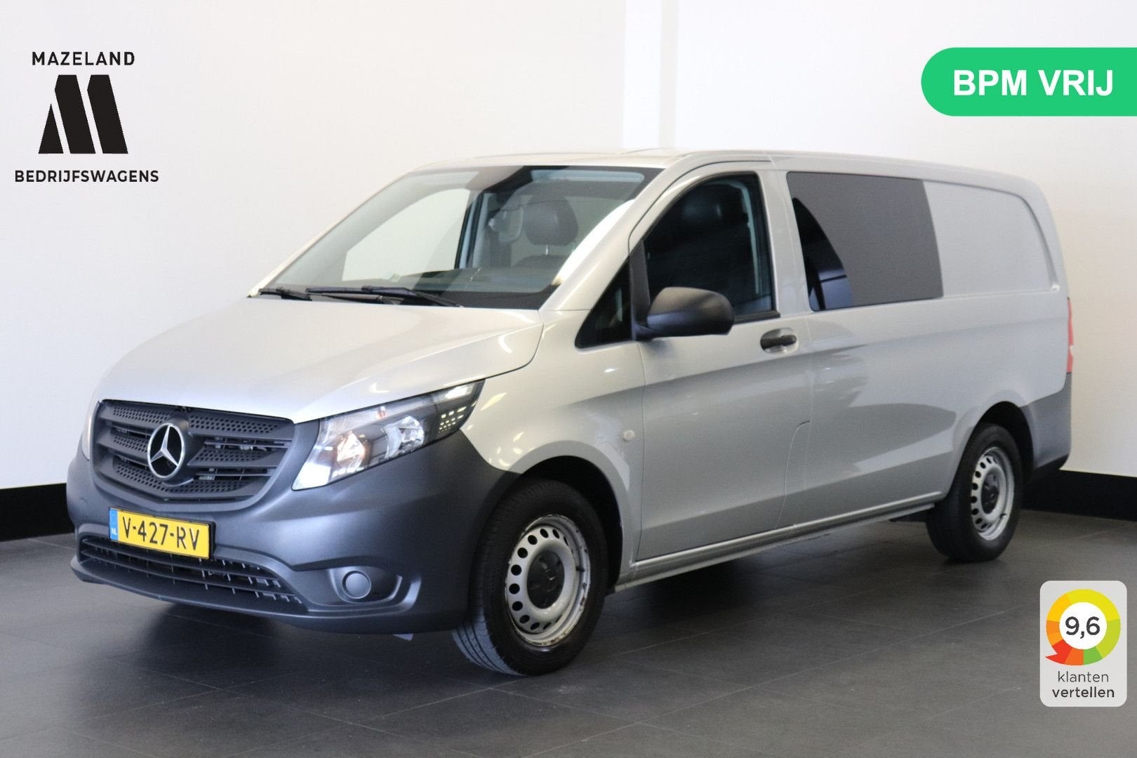 Mercedes-Benz Vito 116 CDI Lang Dubbel cabine Automaat EURO, Auto's, Automaat, Electronic Stability Program (ESP), Mercedes-Benz