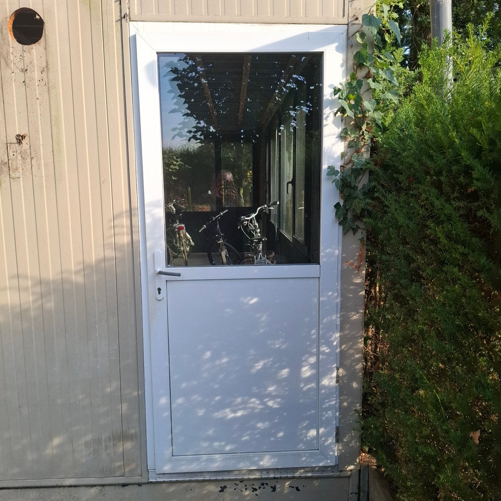 pvc deur, Ophalen