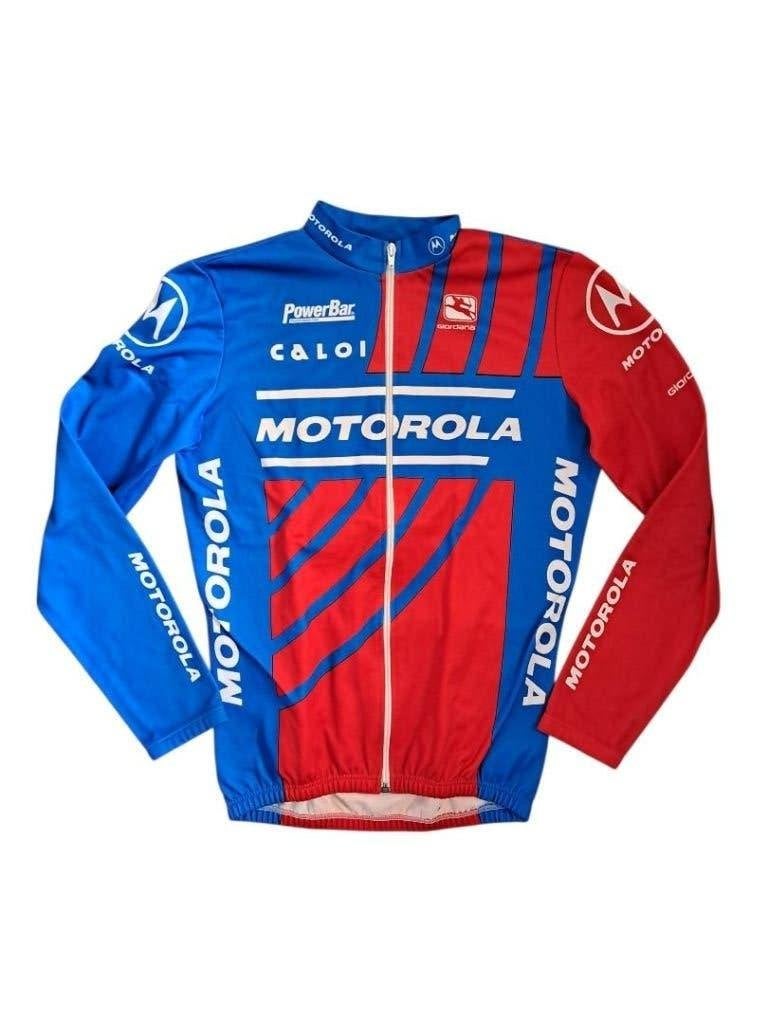 Wielertrui Motorola 1996, Heren, Ophalen of Verzenden, L, Bovenkleding