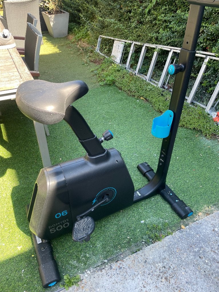 Hometrainer Domyos 500, Ophalen, Zo goed als nieuw, Metaal, Benen