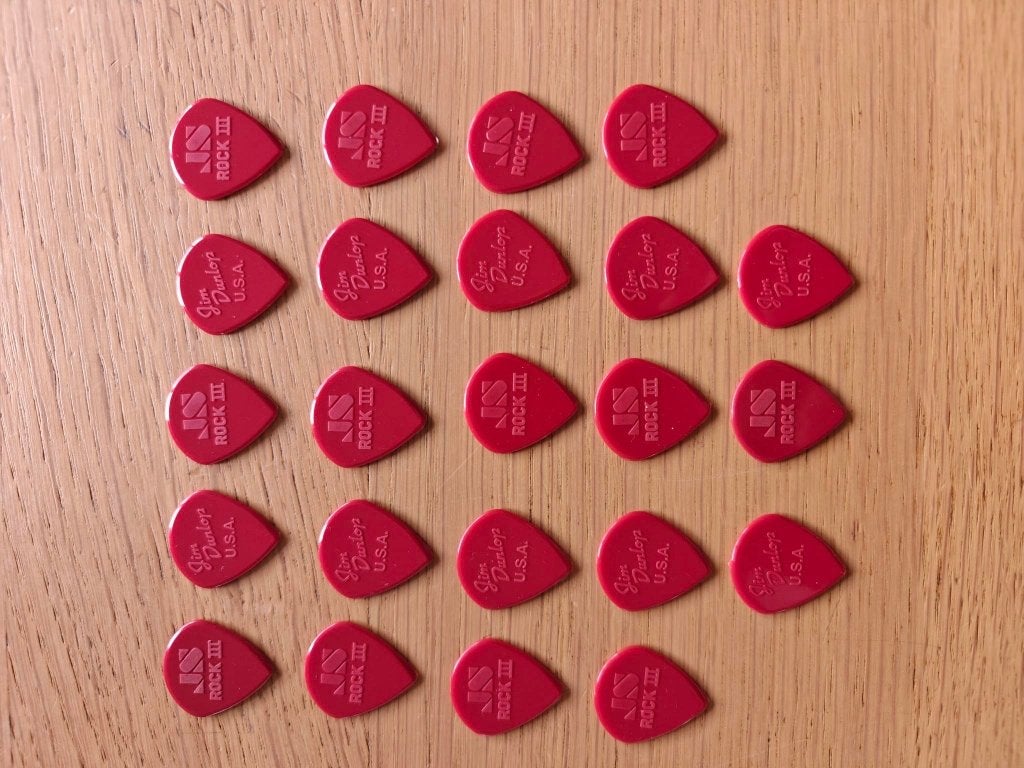 Dunlop Jazz III  Red plectra, Muziek en Instrumenten, Snaarinstrumenten | Overige, Ophalen of Verzenden, Nieuw, Overige typen