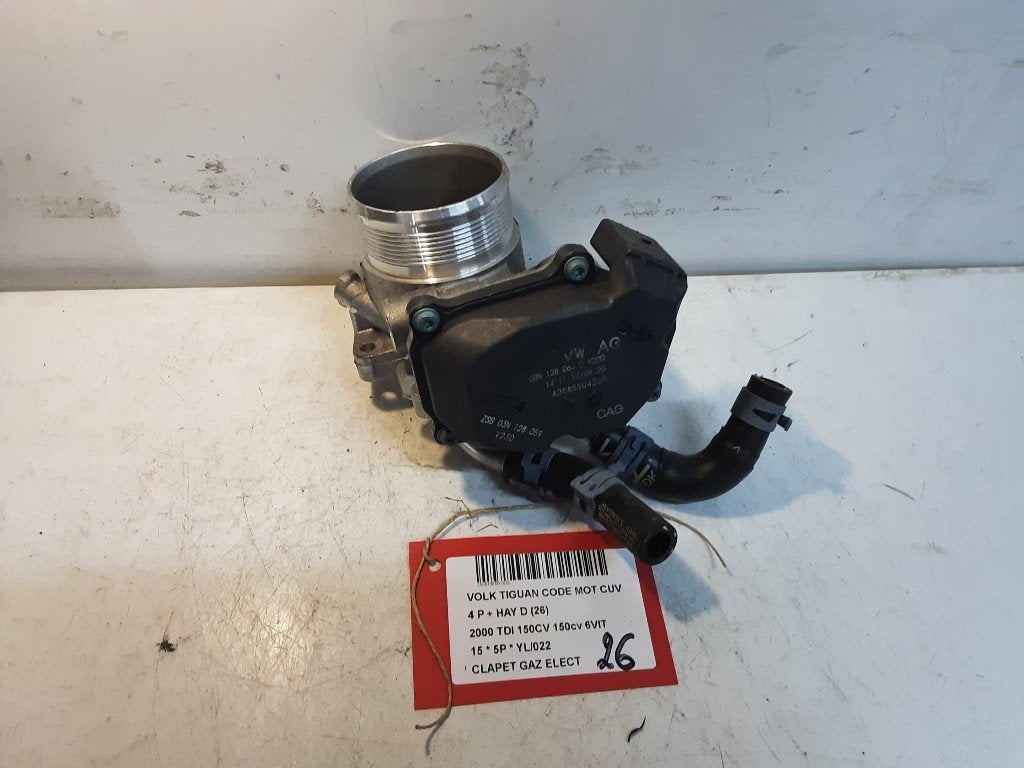 BOITIER PAPILLON Volkswagen Tiguan (5N1 / 2) (03N128063B), Volkswagen, Mevr. I. Hauben, Utilisé, Rue de l'Espoir 34 34
4030  GRIVEGNÉE, BE