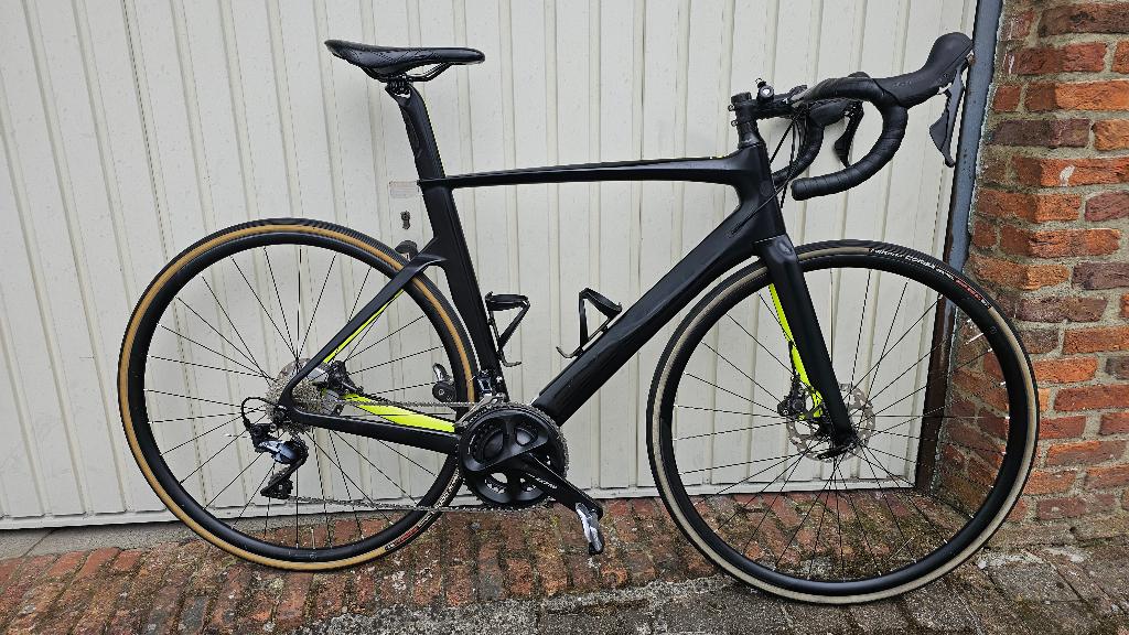 Racefiets koersfiets stevens arcalis disc Carbon, Fietsen en Brommers, Ophalen, 28 inch, Carbon, Heren