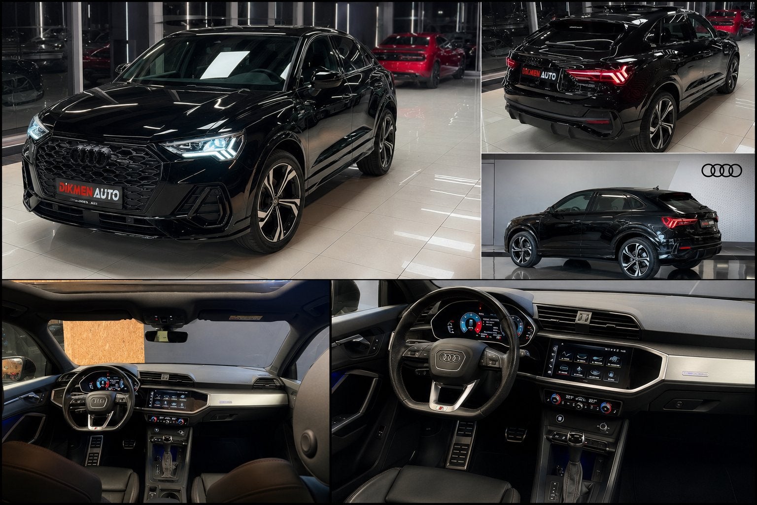 AUDI Q3 40 TDI S-LINE, Autos, Audi, Q3, Caméra 360°, 4x4, ABS, Caméra de recul, Phares directionnels, Régulateur de distance, Airbags