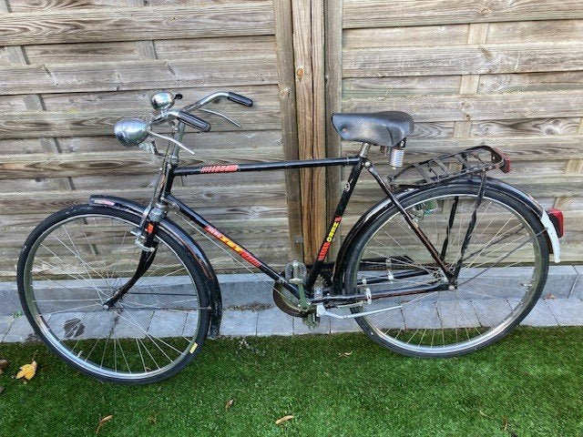 Herenfiets Hero 28 inch, Fietsen en Brommers, Velgrem, Zo goed als nieuw, 53 tot 57 cm, Ophalen