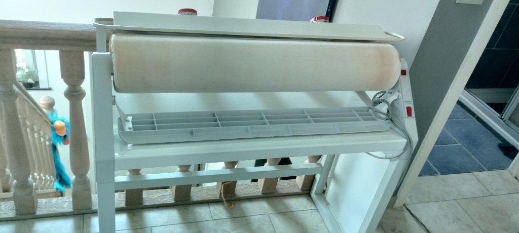 Constructa strijkroller, Ophalen, Gebruikt