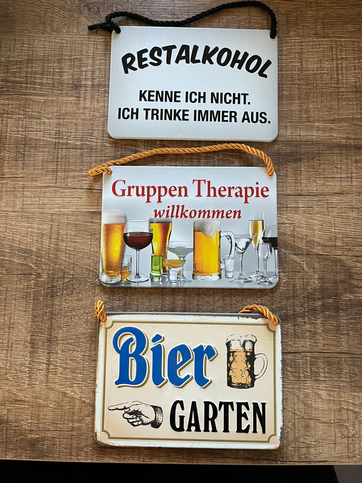 Hangbordjes bier, Collections, Broches, Pins & Badges, Enlèvement, Comme neuf