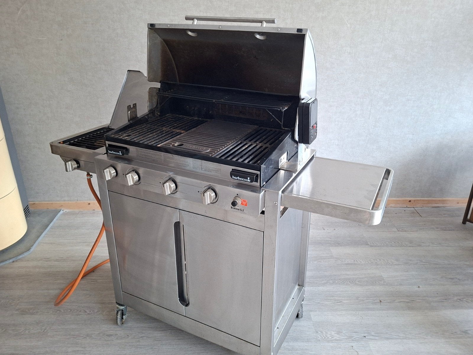 Barbecue à gaz Barbecook Brahma 5.2 en acier inoxydable de l, Jardin & Terrasse, Barbecues à gaz, Enlèvement