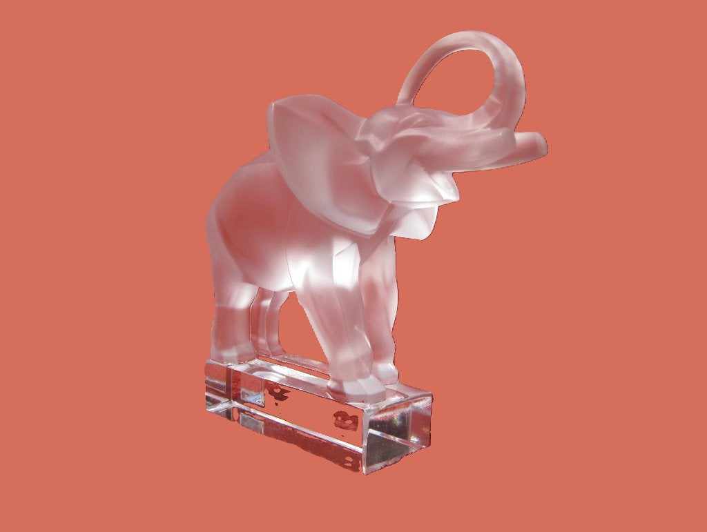 Zeldzame olifant Lalique, Enlèvement