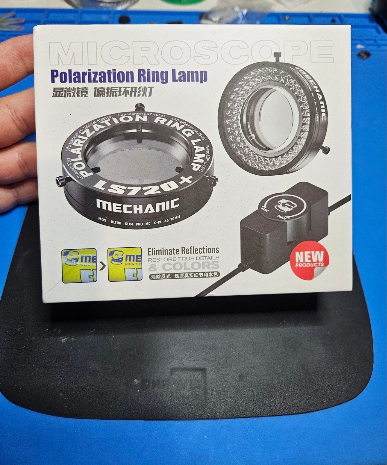 Lampe polarisée pour microscope – Mechanic LS720+ – NEUVE, Enlèvement ou Envoi, Neuf, Pièces ou Accessoires