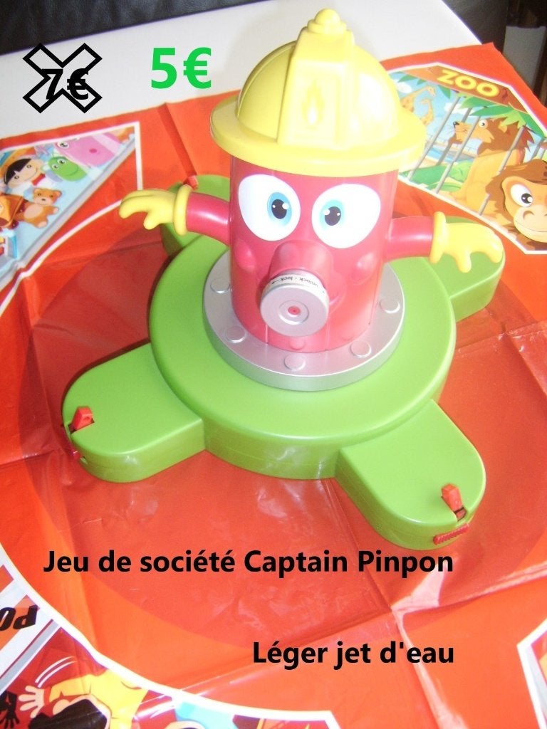 Jeu de société Captain Pinpon - BANDAI, Enlèvement, Comme neuf