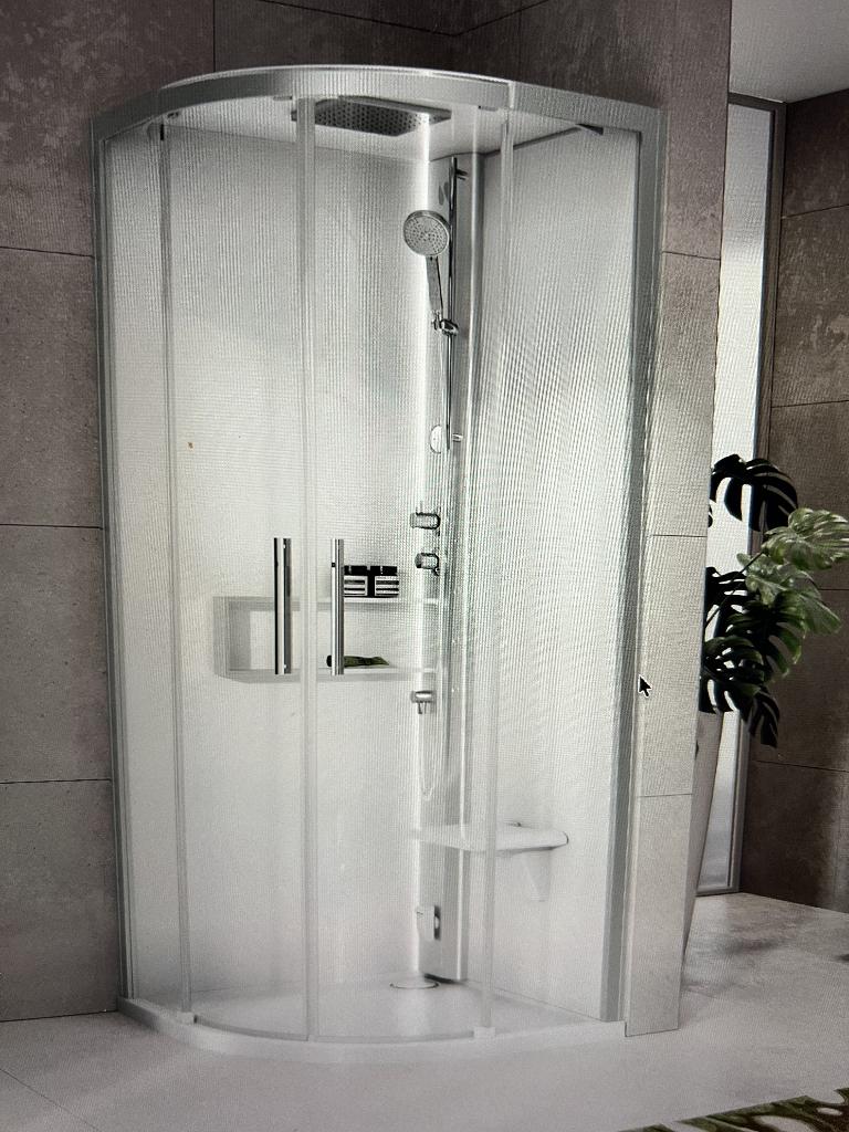 Novellini Glax 2.02R complete gesloten cabine nieuw!!!, Ophalen, Nieuw, Douche