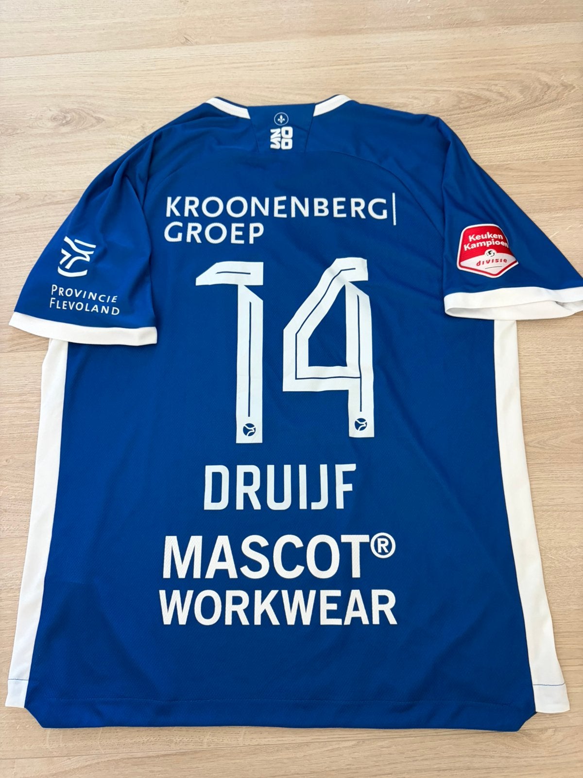 Druijf Almere City 25/26 matchworn match worn wedstrijdshirt, Verzamelen, Ophalen of Verzenden, Zo goed als nieuw