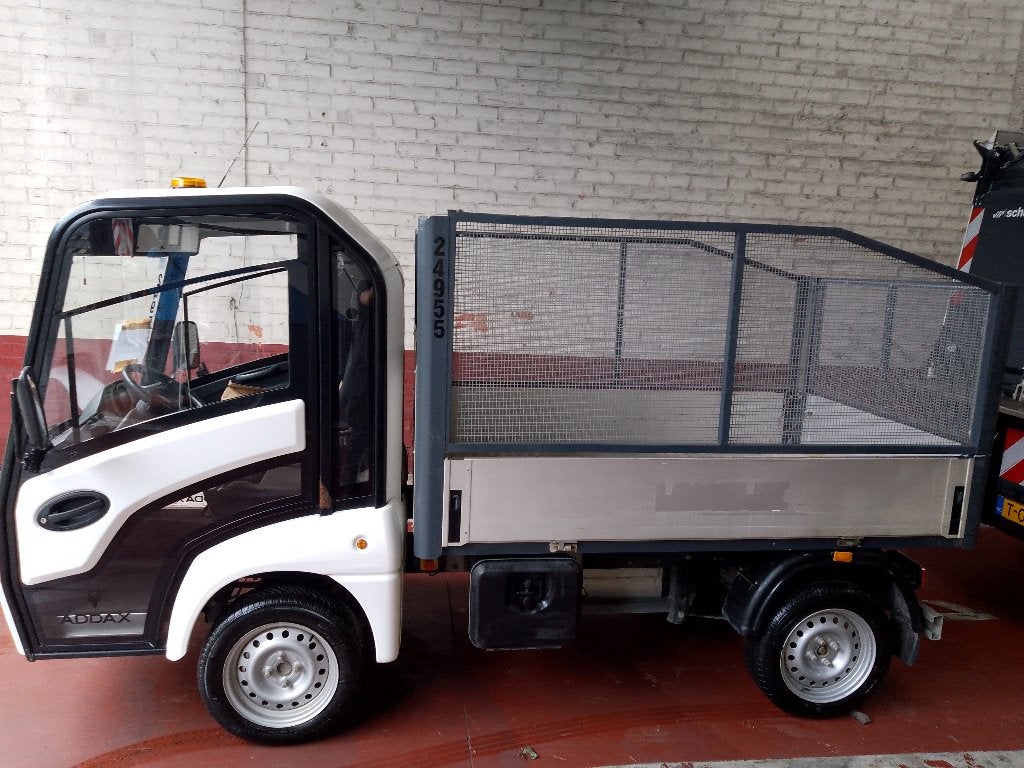 ADDAX MT15N Elektrische Bedrijfswagen | 13.405 km | Trekhaak, Autos, Achat, Entreprise, 2 places, Noir