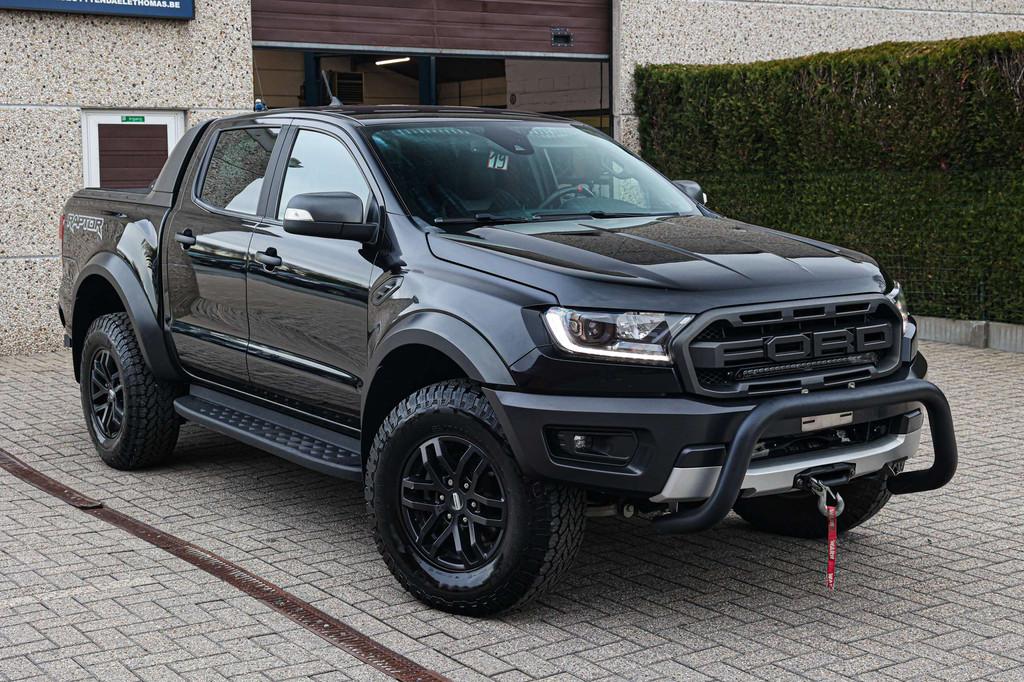 Ford Ranger RAPTOR*PERFORMANCE*BTW-WAGEN*CAMERA*ZETELVERW*LE, Achat, Alcantara, Noir, 212 ch