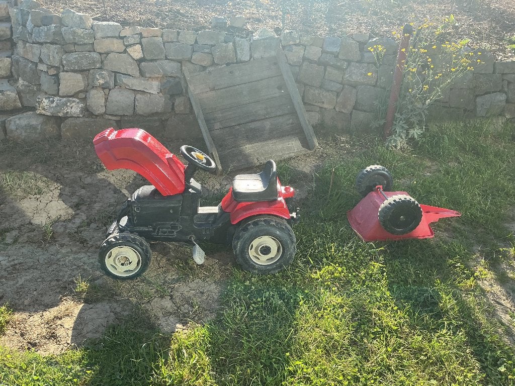 tracteur et remorque smoby, Enlèvement, Utilisé, Véhicule à pédales
