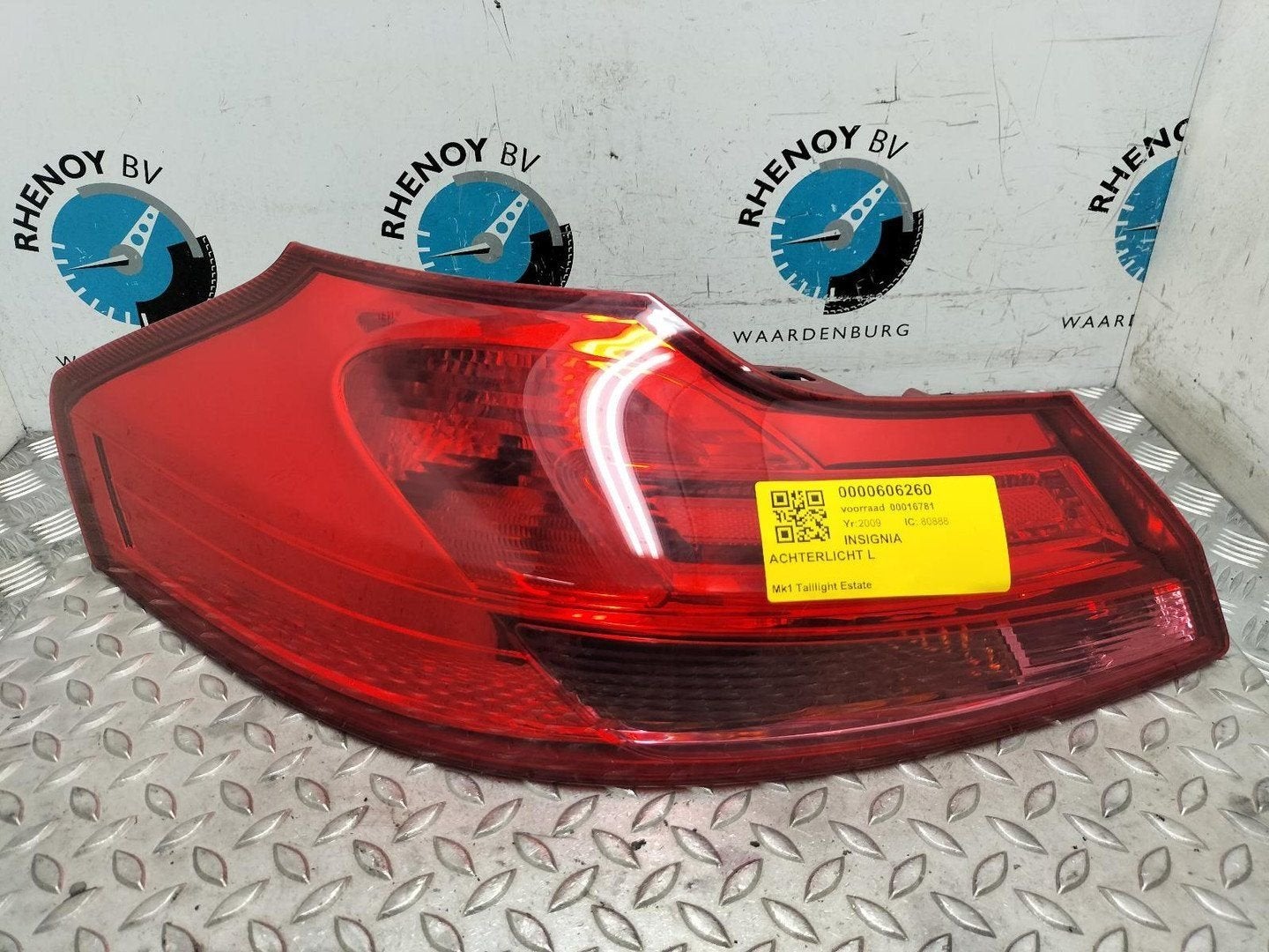 OPEL INSIGNIA Insignia Sports Tourer  ACHTERLICHT L 2009, Ophalen of Verzenden, Gebruikt, ARN erkend