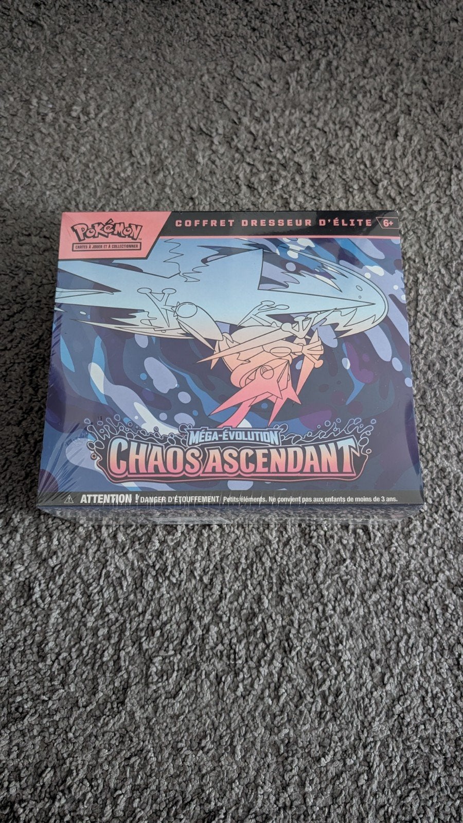 Pokémon Coffret Dresseur ETB ME4 Chaos Ascendant FR, Hobby & Loisirs créatifs, Jeux de cartes à collectionner | Pokémon, Enlèvement ou Envoi